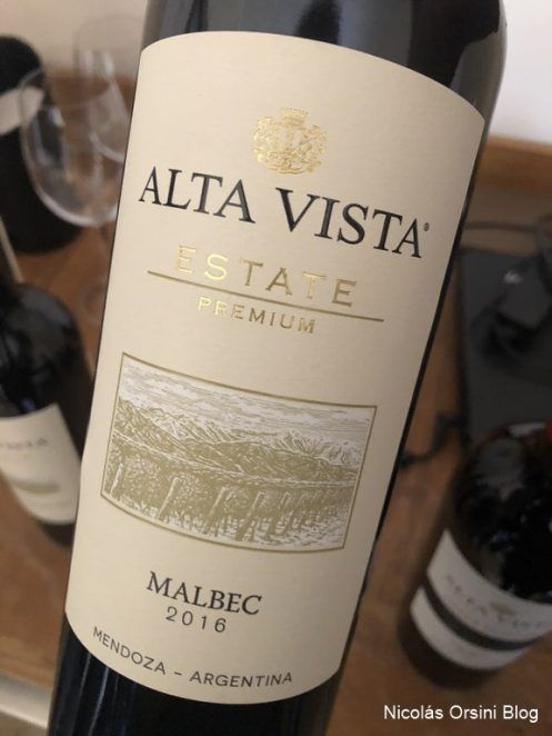 Alta Vista Estate Premium Malbec 2016 Alta Vista Estate Premium Malbec 2016