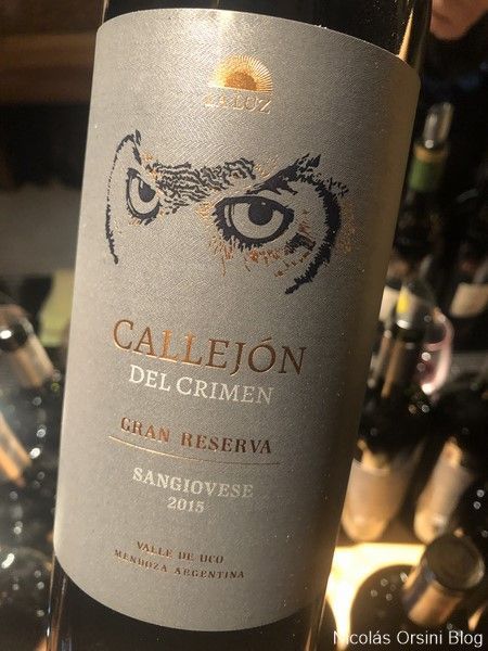 Lo que dejó el evento anual de Tres Blasones 9 Callejón del Crimen Gran Reserva Sangiovese