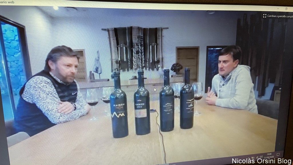 Vertical de Ultra Cabernet Sauvignon 7 Gustavo Hormann y Rogelio Rabino