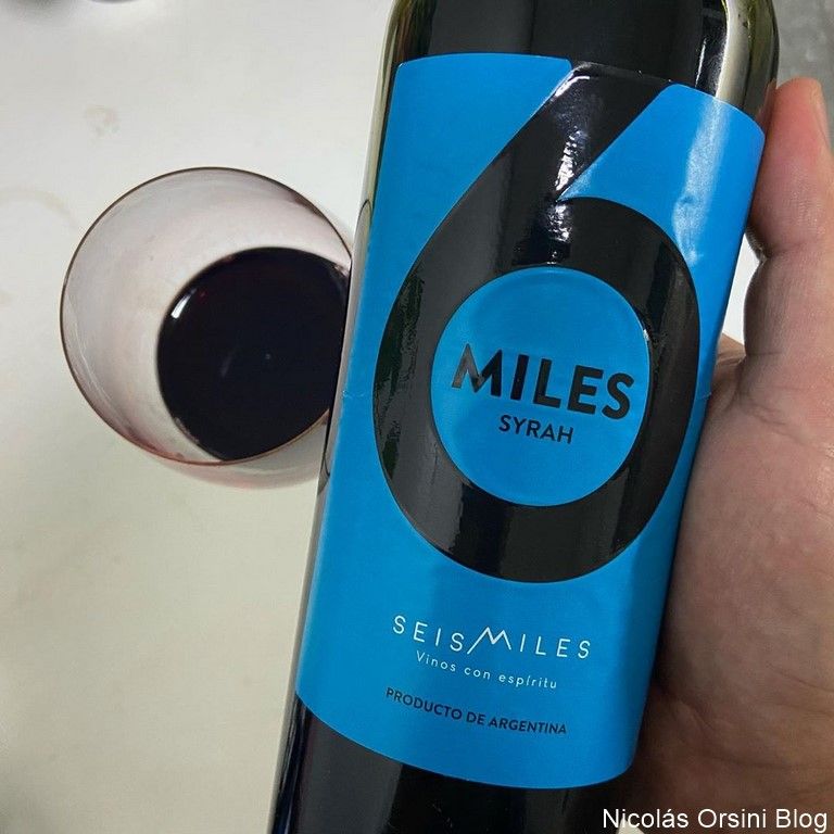 #BebedorFrecuente: 10 vinos descorchados en octubre 7 SeisMiles Syrah
