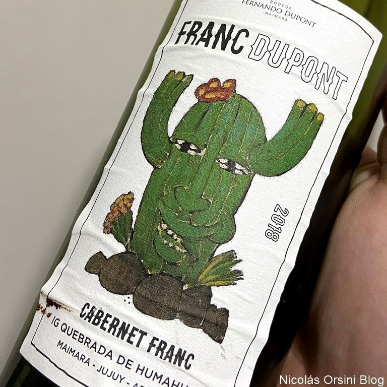10 vinos descorchados en marzo 11 Franc Dupont 2018