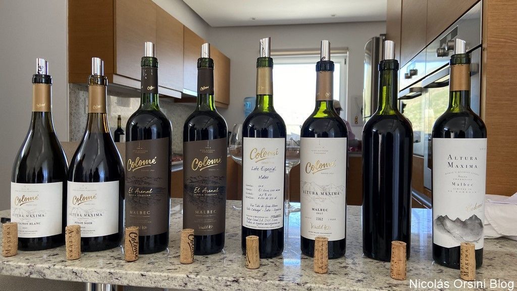 Colomé, Altura Máxima y sus viñedos 7 Los vinos de Altura Máxima